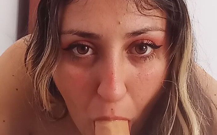 Aslaug BBW: Deepthroating cepat