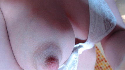 MyClearSky: Boobs full of milk in close up