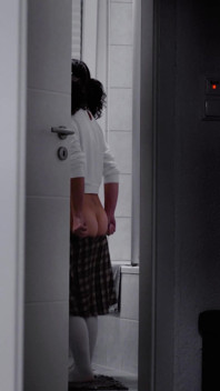 Secretly Watching My Stepdaughter as She Gets Dressed