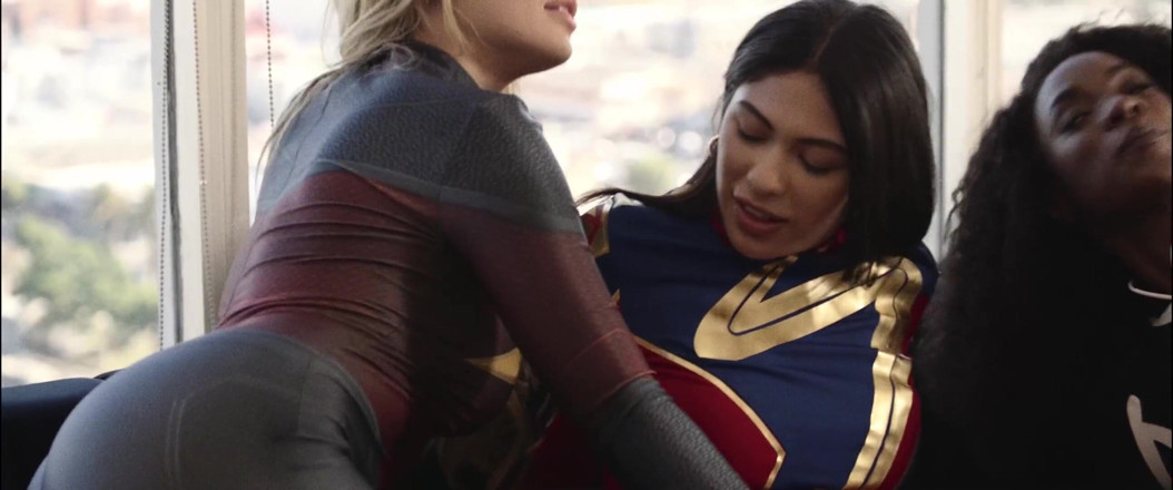Cosplayground: Superhero Threesome