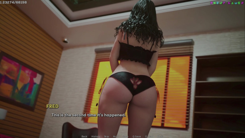 Porny Games: Shadows of Desire by Shamandev - Androgynous Boyfriend Catches His Busty...