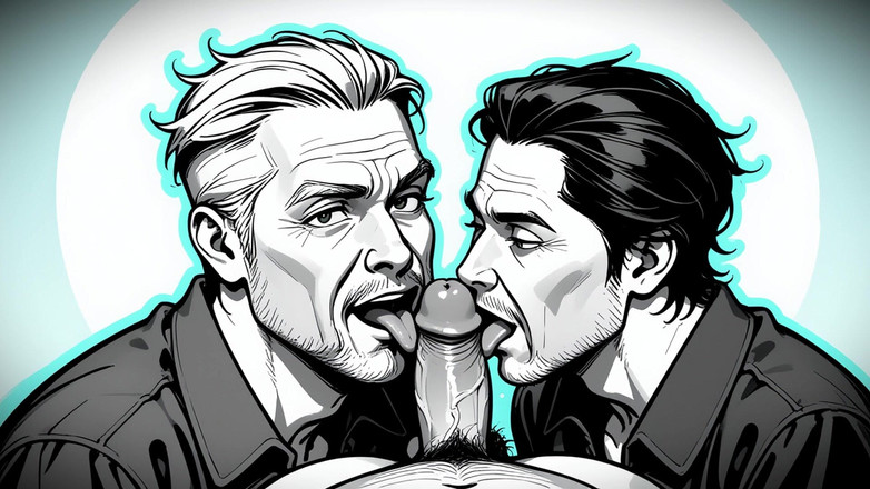 Erotic Man: Ai porno erkekler yarak paylaşıyor