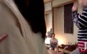 Asian happy ending: Beautiful asian chick at the interview