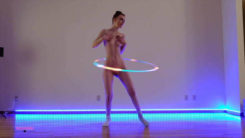 Destination Kat: Hula Hoop Dancing and Posing No Sound