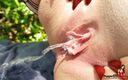 Misissex Qeenorgasm: My compilation how i piss outdoor close up &amp;quot;Your curvy nymphomaniac&amp;quot;
