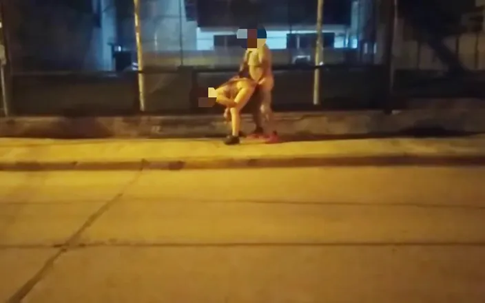 Activecouplearg: Couple Fucking in Public Risky Voyeurs Flashing Without Panties