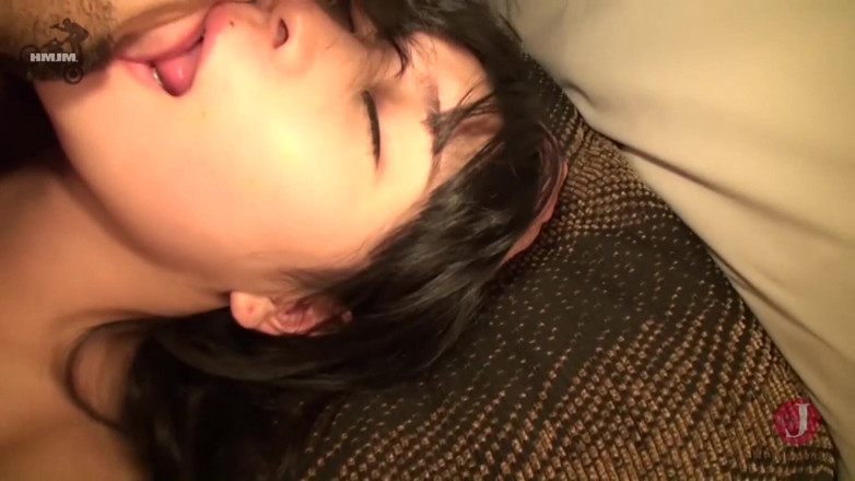 HMJM Japan: Asian girl with juicy body gets her stockings ripped before...