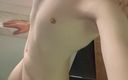 Justin studio: Shy 18 Yo Boy Getting Naked and Shows Solid Dick and...