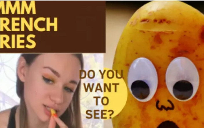 MargoAlisa: Margot și Alice mănâncă cartofi prăjiți