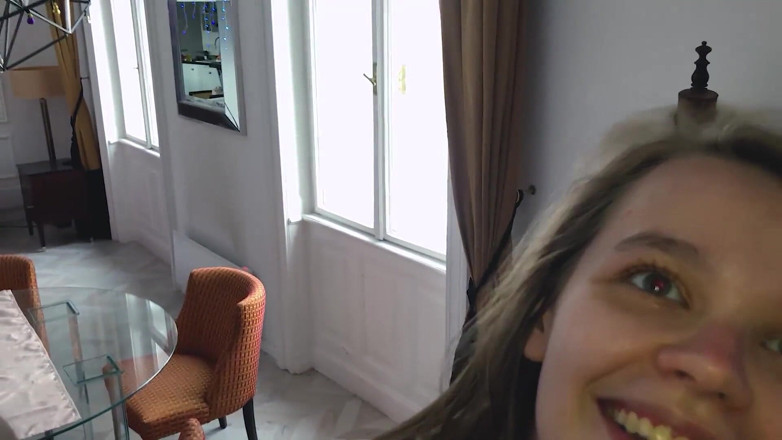 Lutros World: Tiny New Young College Teen Takes a Huge Dick in...
