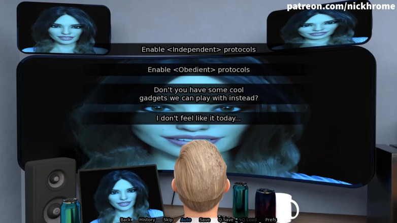 Visual Novels: SexBot 60 - big toy
