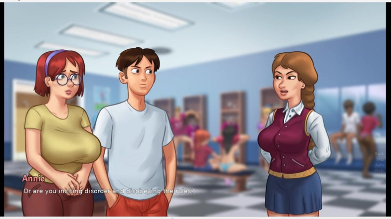 XXX Games Bunk: Letní sága - Hratelnost - Roleplay - Judith Intro Scény