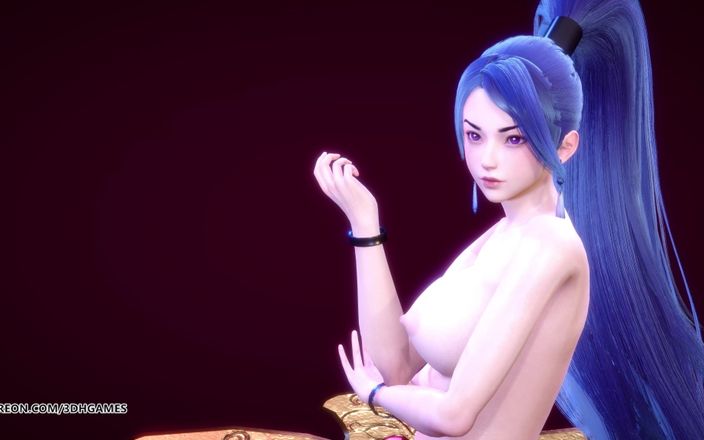 3D-Hentai Games: [MMD] SUNMI - Heart burn Kaisa sexy naked dance League Of...