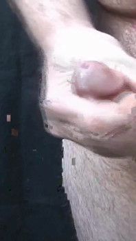 Outdoor Slow Motion Cumshot