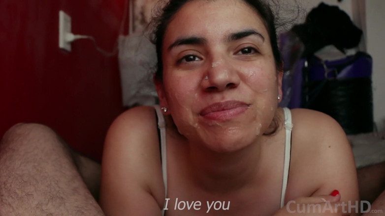 TheArtOfCum: แตกเส้นใยข้นๆ! จูบอมควย POV + หน้าตกขาว + เล่นน้ำว่า!