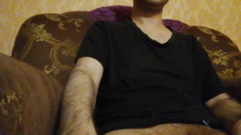 Alex Metallov: Horny Guy Jerking and Cumming. so Much Thick Cum