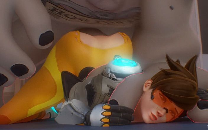 Realms of lust 3D: Trisbli хуище уничтожает миниатюрную задницу: интенсивный анал, зияние, и шлепанье раком