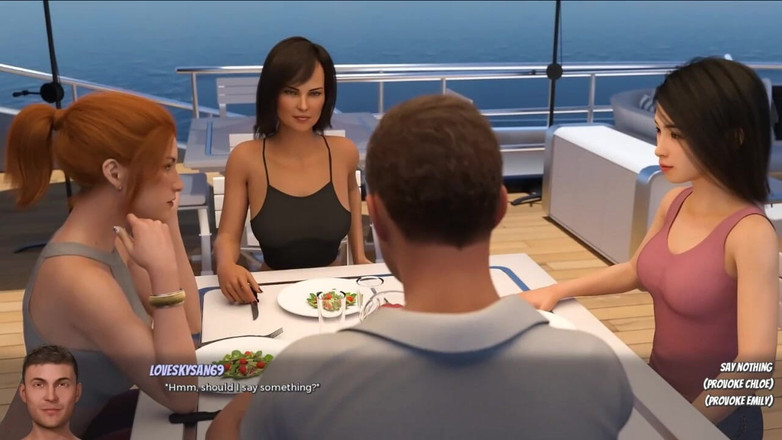 LoveSkySan69: Cure My Addiction [v0.11.1] bahagian 15 Chloe Akhirnya Gembira - Mahu Bermain DenganNya...