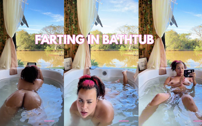 Cutiepiie Chubby: Naked Farting in Bathtub While Reading Chubby Girl Nature View...