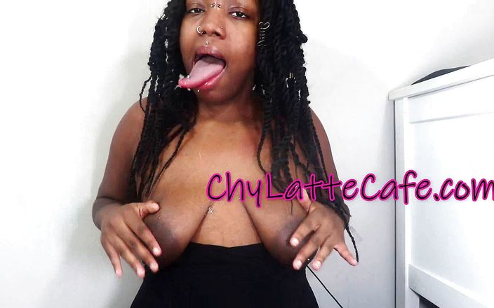 Chy Latte Smut: Edge to huge ebony nipples nipple play