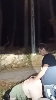 Outdoor Sex with a Mature