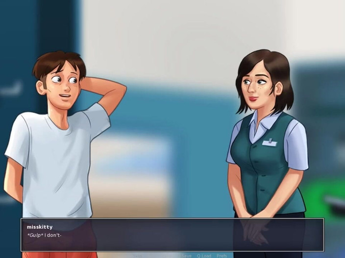 Miss Kitty 2K: Summertimesaga tôi sẽ làm cho bạn mẹ kế- phần 122