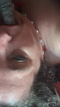 BBW Submissive Slut Roughly Face Fucked by BBC