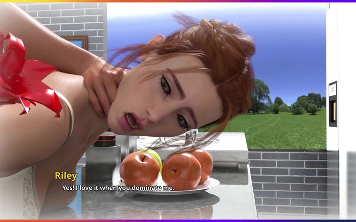 3D Cartoon Porn: College Kings 3 - Riley'nin hayalini kuruyor - sakso, ayakla muamele ve kamera...