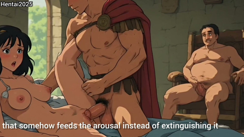 Hentai cartoon: Compilație cu încornorare Roma antică Gladiator Soldat Roman - desene animate Hentai...