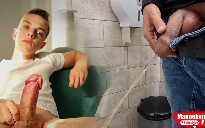 Manneken pis: Ten chlap si dělá selfie jako hojně Dlouhé chcaní na...