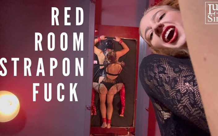 LUXurious Sins: Red Room Strapon Fuck with Malinatrix