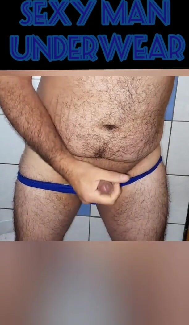 Davidandrexxx: Sexy blue thong