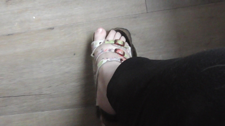 tammara big: Os Chinelos Funcionaram Com Meus Pés