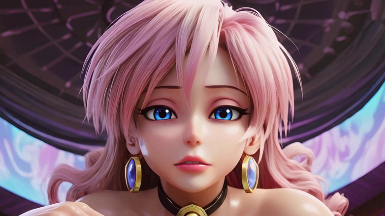 Total Sluts: Lucky Star Hentai Waifu: 20 anos loira-rosa puta rabuda implora por...