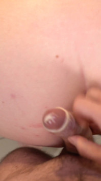 First Time Double Penetration for Big Ass Wife with Xxl Anal Dildo and Cock in Pussy Ends with Massive Cumshot on Ass