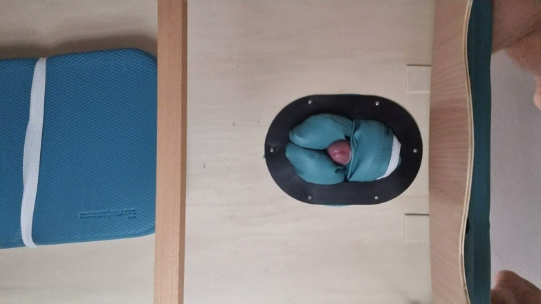 Naxy: Fucking the Massage Table Below View