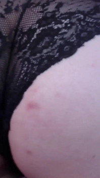 Ass in Black Panties Tease