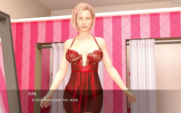 Porny Games: प्रोजेक्ट हॉट पत्नी - नई सेक्सी अधोवस्त्र खरीदना (47)