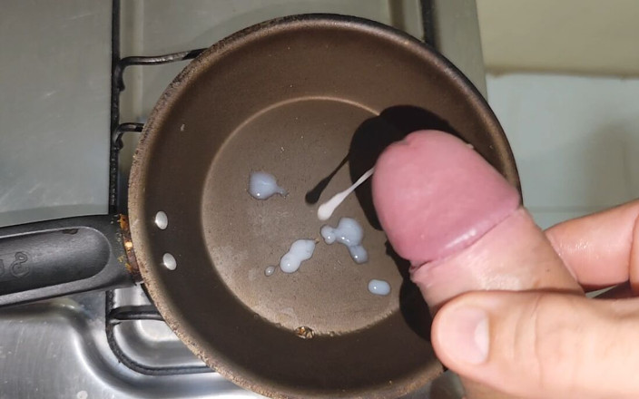 DaddyDoted: Wow, Tasty Fried Cum for Breakfast!!