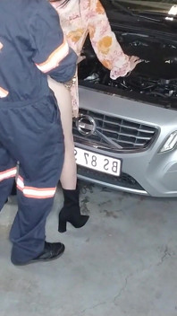 Ich bin mechaniker, dass service Autos und Frauen