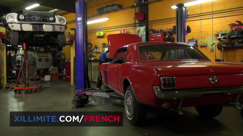 French girls at work: Emy Russo, hardcore sex with the mechanic