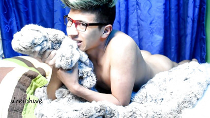 Dreichwe: Delicious wool hairs from my cock with cum part 2