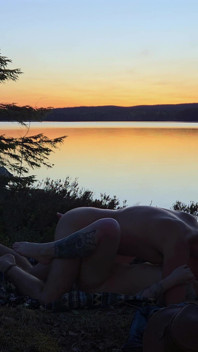 Outdoor Sex by the Water - Rosyskye