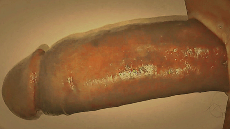 Sex art straight: Pirulito suculento, mergulhado em chocolate branco. Quem quer chupar? Comente...