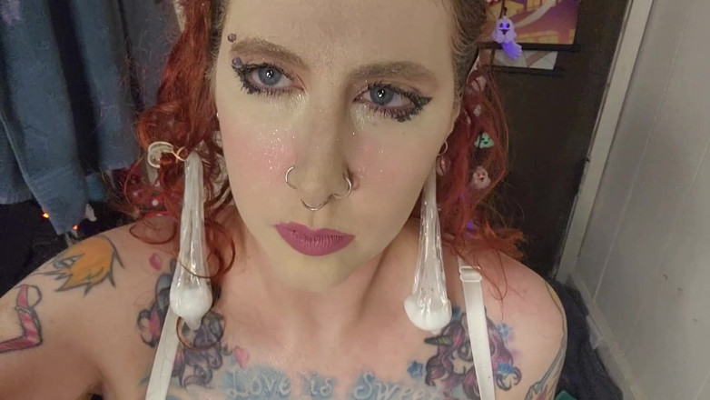 Animer gamer girl: Dojící muži: anální bbc sběrač spermatu