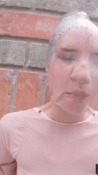 Desperate Condom Breathplay Full Bondage Bag Head Orgasms