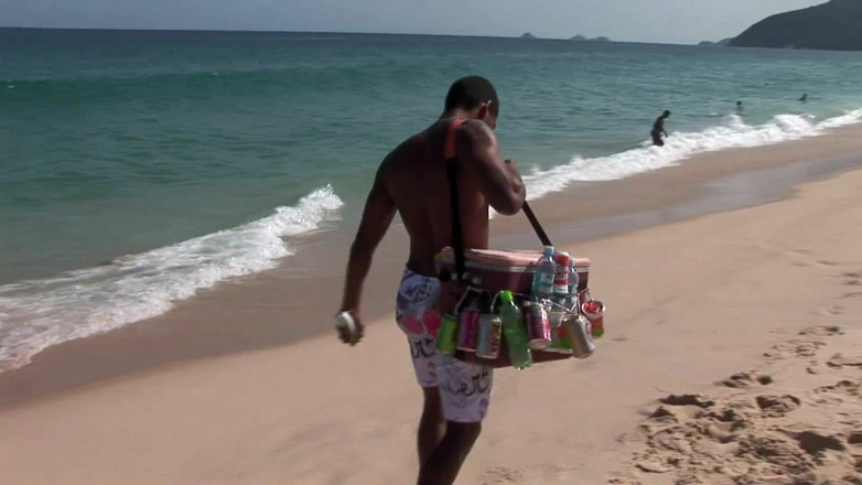 Femdom Sex: Two nasty bitches share black dude from beach