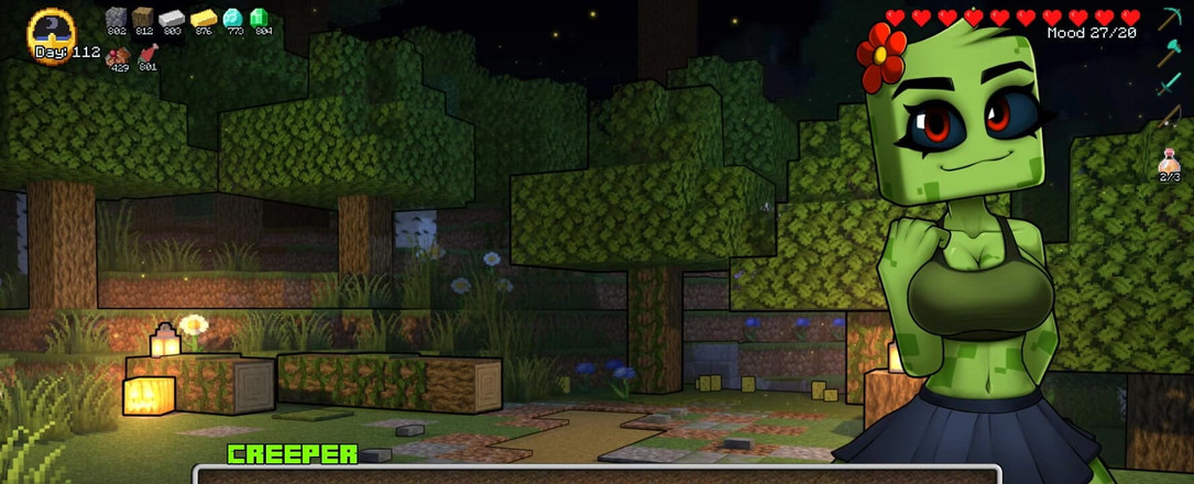 LoveSkySan69: Kraf Miang Minecraft - Bahagian 60 Impian Endergirl Oleh Loveskysanhentai