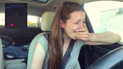 Nadia Foxx: Cumming *embarassingly* Hard in a Starbucks Drive Thru (lush Control Part 2)