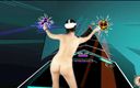Theory of Sex: Tydzień 1 - trening tańca VR. Julia V Earth utrzymuje swoje ciało...